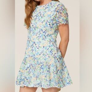 Shoshanna floral lace dress NWOT